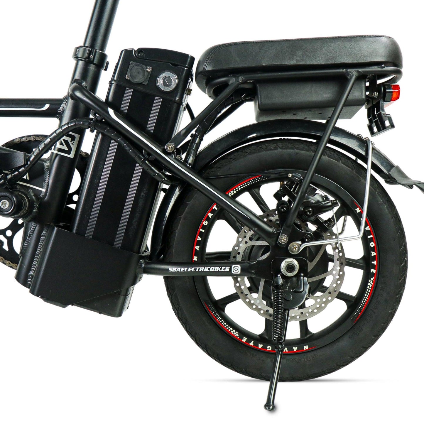 SBA BIKE S1 vélo électrique Pliable avec Accélérateur et Assistance au Pédalage - en PROMO FLASH, Profitez vite !! - Electricbikema