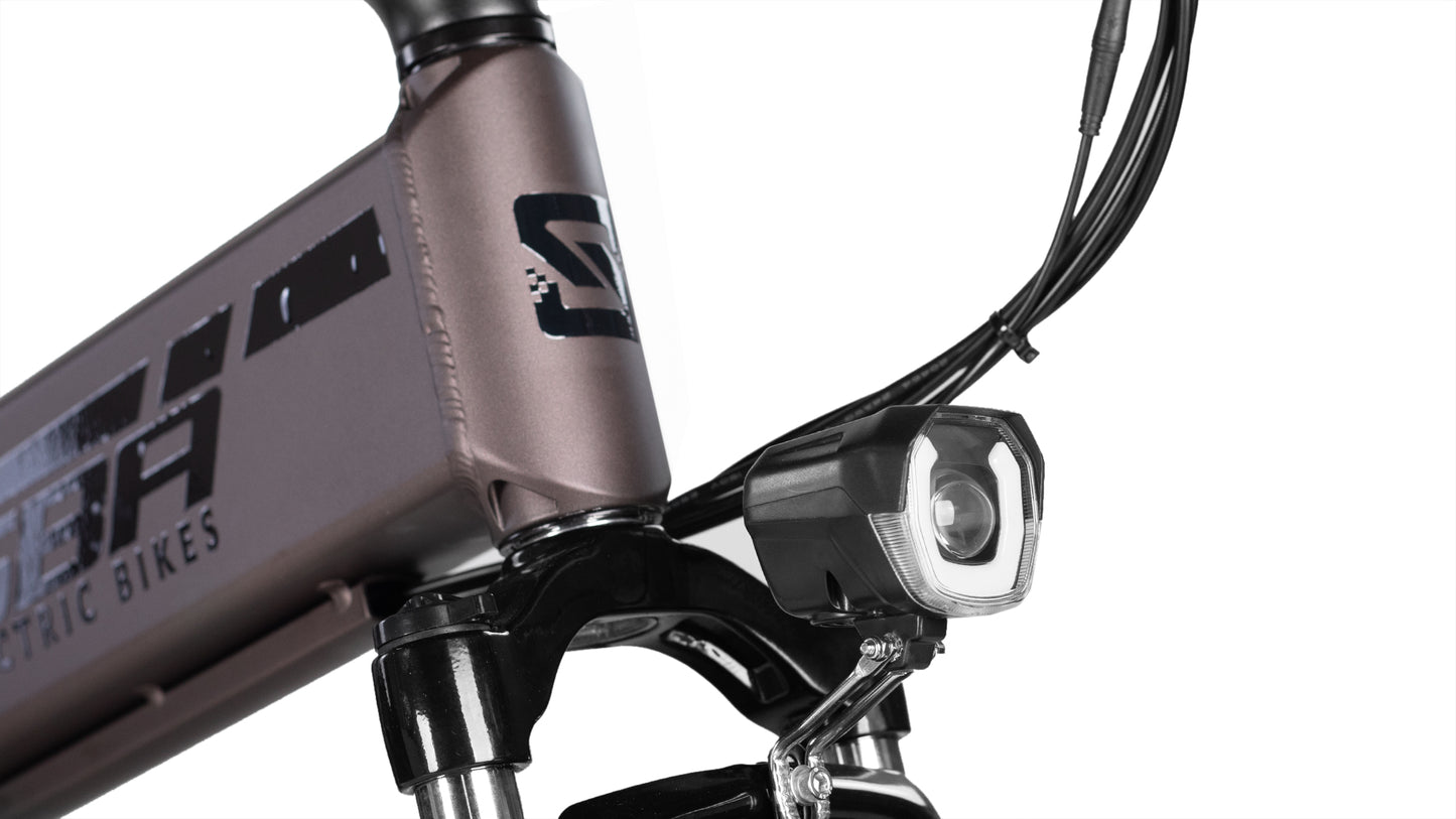 SBA BIKE S6 PRO vélo électrique Pliable avec Accélérateur et Assistance au Pédalage - solide,  Bonnes affaires - Faites VITE !!