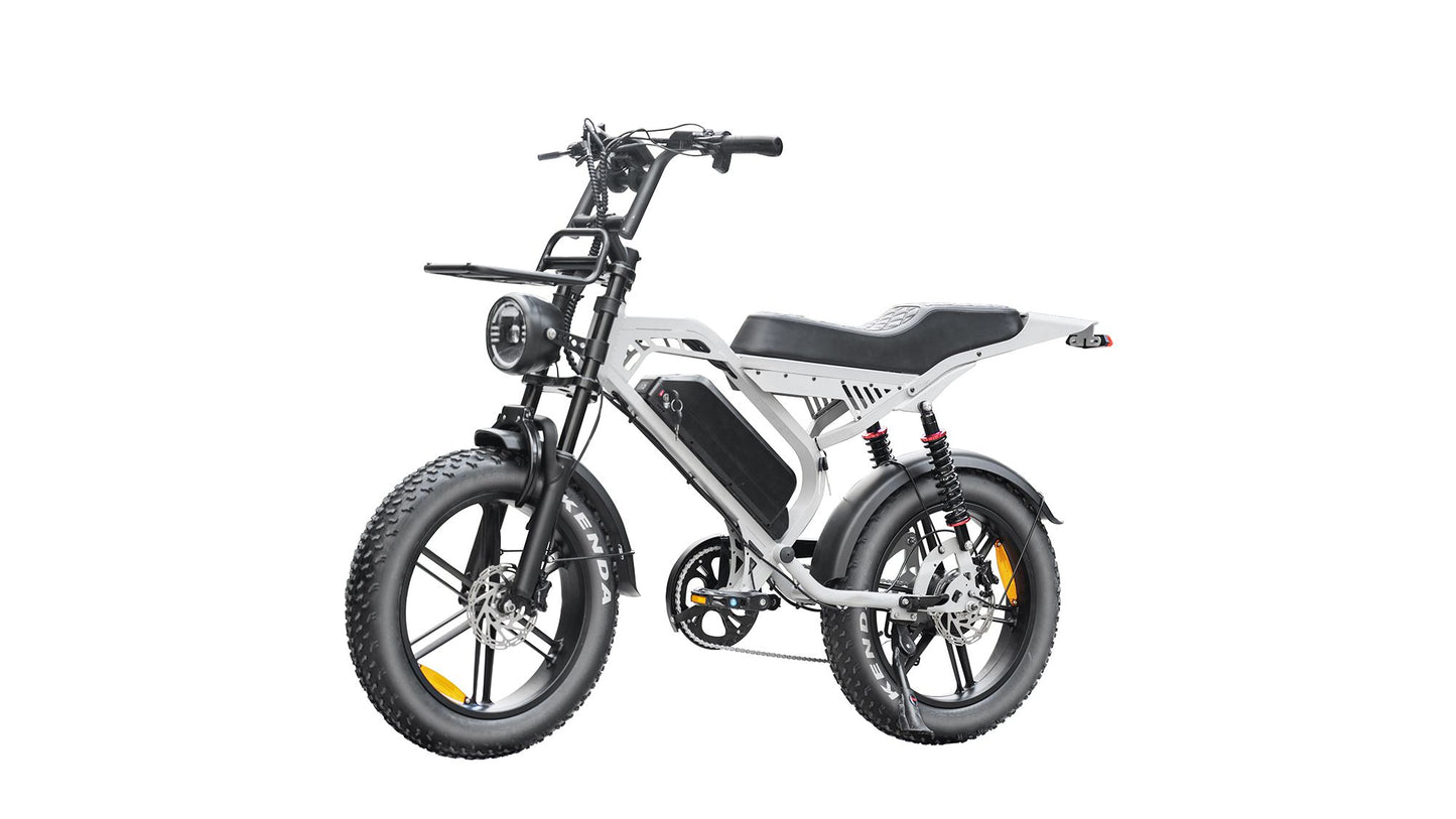 S8 Vintage Power – 750W | 50Km/h | Style Premium Accessible | pneu large tout-terrain de 20 pouces.
