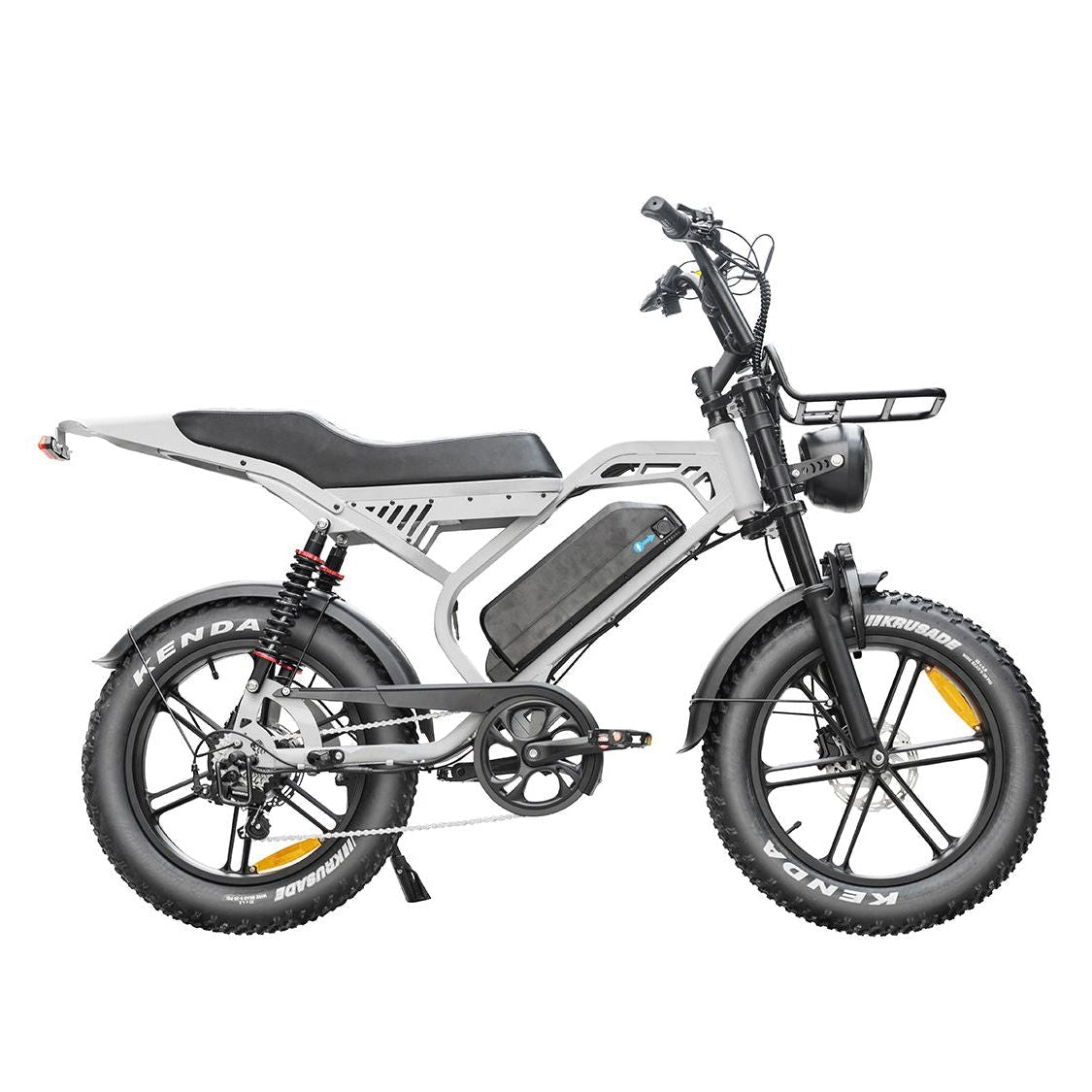 S8 Vintage Power – 750W | 50Km/h | Style Premium Accessible | pneu large tout-terrain de 20 pouces.