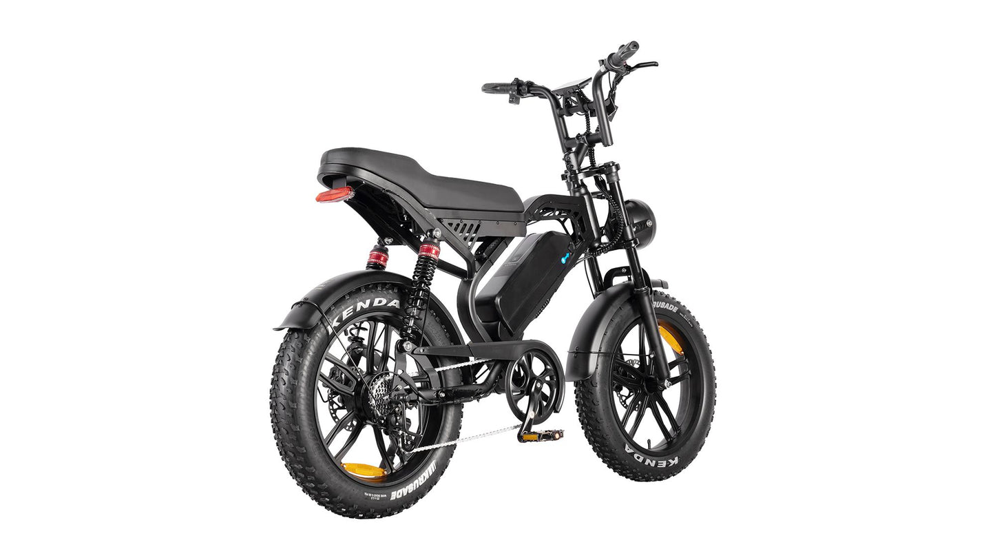 S8 Vintage Power – 750W | 50Km/h | Style Premium Accessible | pneu large tout-terrain de 20 pouces.