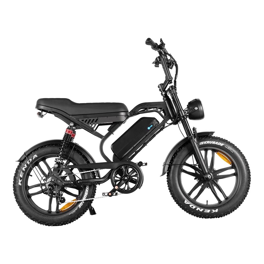 S8 Vintage Power – 750W | 50Km/h | Style Premium Accessible | pneu large tout-terrain de 20 pouces.