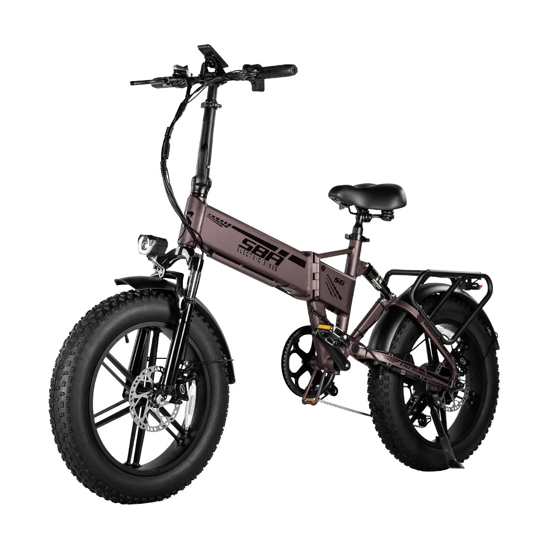 SBA BIKE S6 PRO vélo électrique Pliable avec Accélérateur et Assistance au Pédalage - solide,  Bonnes affaires - Faites VITE !!