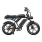 S8 Vintage Power Max – Double Batterie 120KM | 750W | 50Km/h | Autonomie Longue Durée | pneu large tout-terrain de 20 pouces.