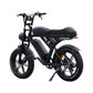 S8 Vintage Power Max – Double Batterie 120KM | 750W | 50Km/h | Autonomie Longue Durée | pneu large tout-terrain de 20 pouces.